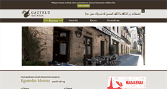 Desktop Screenshot of gazteluostatua.com